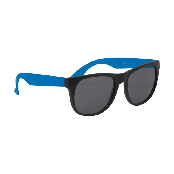 Rubberized sunglasses made of polypropylene with UV400 lenses that provide 100%... from ASI 61125 Hit Promotional Products / Hit®