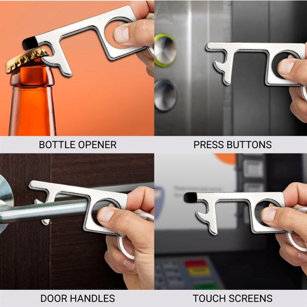 Multi tool for touch-free contact with doors and other surfaces.... from ASI 30112 ACE Products