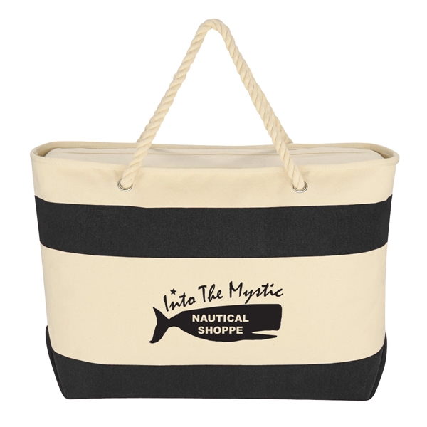 Large Cruising Tote with Rope Handles.  16 oz. Cotton Canvas.... from ASI 61125 Hit Promotional Products / Hit®