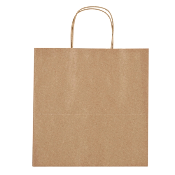 13" x 13" Kraft paper brown wine bag with 7" gusset,... from ASI 61125 Hit Promotional Products / Hit®