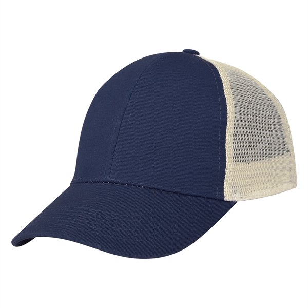 Mesh Back Price Buster Cap with 100% Brushed Cotton Twill Crown,... from ASI 61125 Hit Promotional Products / Hit®