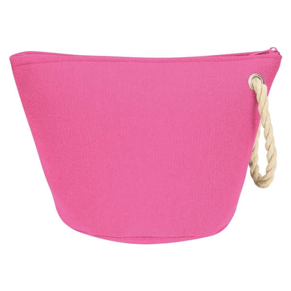 600D polyester cosmetic bag with rope strap... from ASI 61125 Hit Promotional Products / Hit®