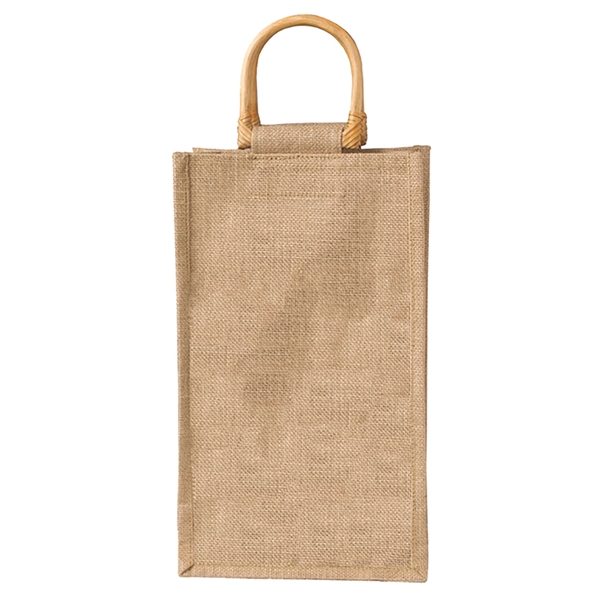 8" x 14 1/2" jute bag with gusset bottom that expands... from ASI 55450 Franmara Inc
