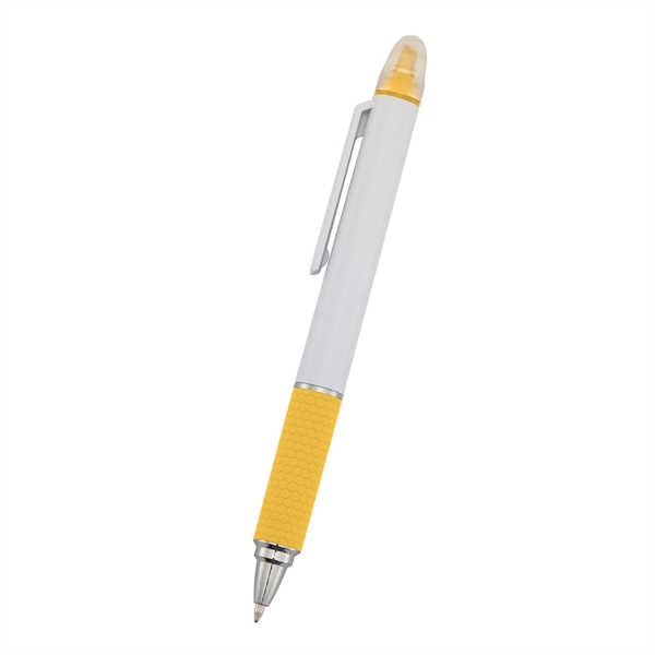 Sayre twist-action pen with black ink, an extra-wide pocket clip, and... from ASI 61125 Hit Promotional Products / Hit®