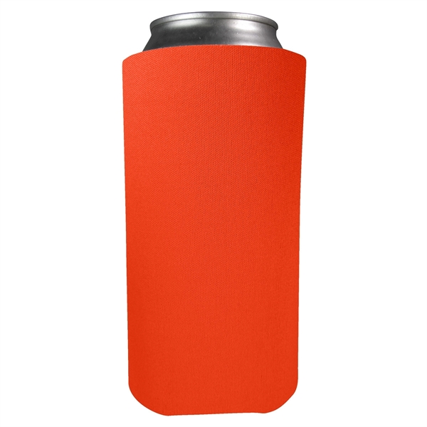 Foam 16 oz. can holder that folds flat for easy storage.... from ASI 61125 Hit Promotional Products / Hit®