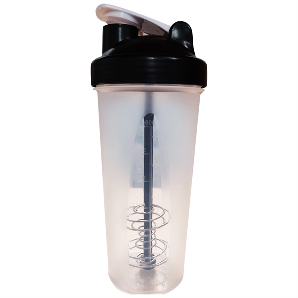 27 ounce plastic Perfect shaker bottle with mixing pole in cap.... from ASI 31978 Admanline
