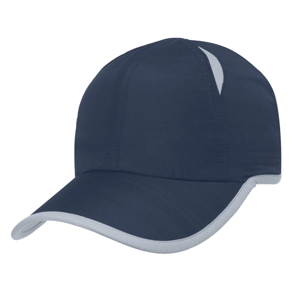100% Lightweight Polyester. 6 Panel, Low Profile Cap. Unstructured Crown &... from ASI 61125 Hit Promotional Products / Hit®