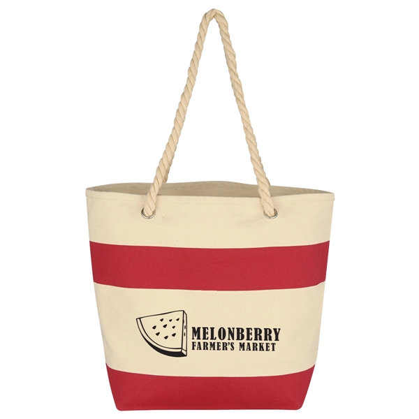 Cruising Tote with Rope Handles.  16 oz. Cotton Canvas. ... from ASI 61125 Hit Promotional Products / Hit®