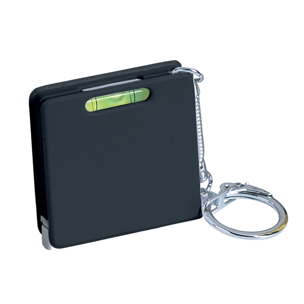 Square level tape measure key tag.... from ASI 61125 Hit Promotional Products / Hit®