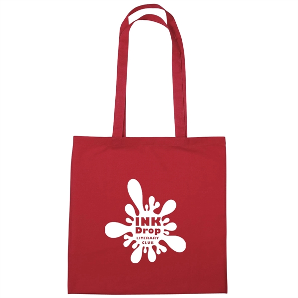 100% Natural Cotton Tote Bag.  30" Handles.  Spot Clean/Air... from ASI 61125 Hit Promotional Products / Hit®