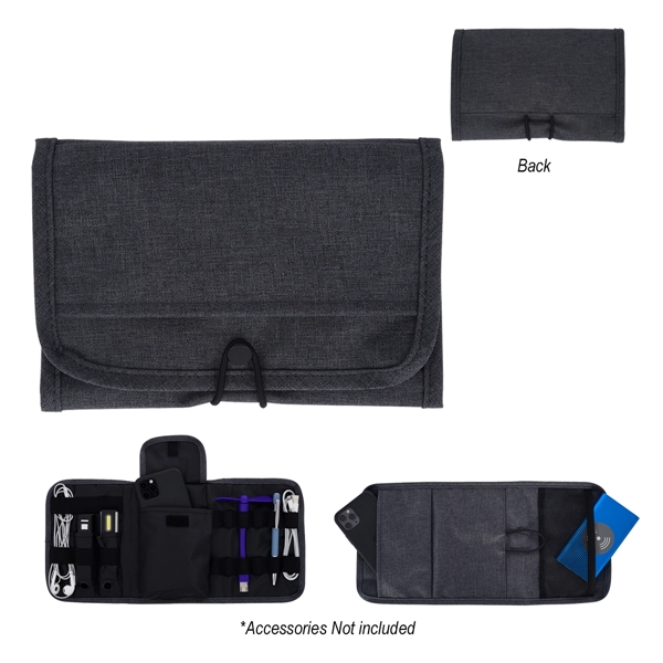 Tech savvy travel bag for storing all of your necessities for... from ASI 61125 Hit Promotional Products / Hit®