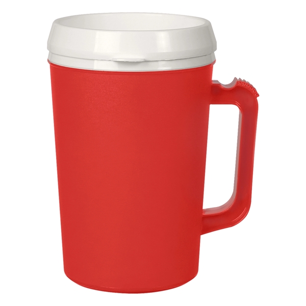 34 oz. insulated mug with sip through lid.... from ASI 61125 Hit Promotional Products / Hit®