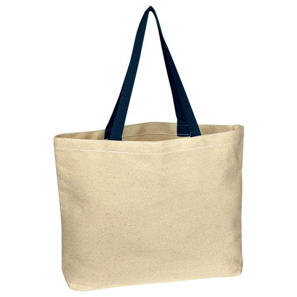 Natural Cotton Canvas Tote Bag.  8 oz. Canvas.  20"... from ASI 61125 Hit Promotional Products / Hit®