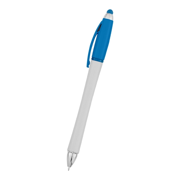Ballpoint pen with highlighter and stylus on top.... from ASI 61125 Hit Promotional Products / Hit®