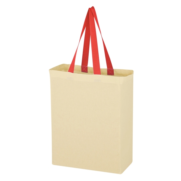 Tote bag for groceries made of natural cotton canvas.... from ASI 61125 Hit Promotional Products / Hit®