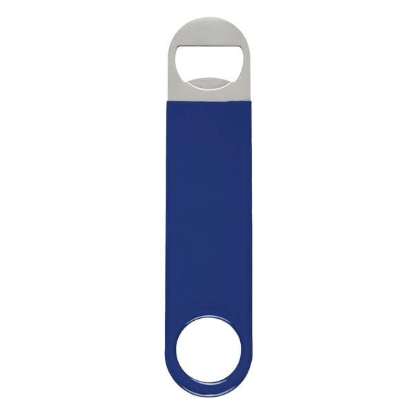 Vinyl coated stainless steel bottle opener in four available colors.... from ASI 61125 Hit Promotional Products / Hit®