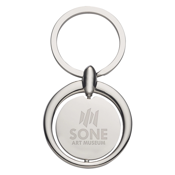 Split ring, circular metal key tag... from ASI 61125 Hit Promotional Products / Hit®