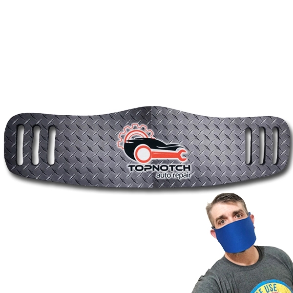 Full Color Dye Sublimated Face Mask Multi-Ply.... from ASI 63009 J I T Manufacturing Inc / Just in Time JIT Promo