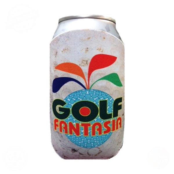 Premium Full Color Dye Sublimated Collapsible Foam Worn Golf Ball Shaped... from ASI 63009 J I T Manufacturing Inc / Just in Time JIT Promo
