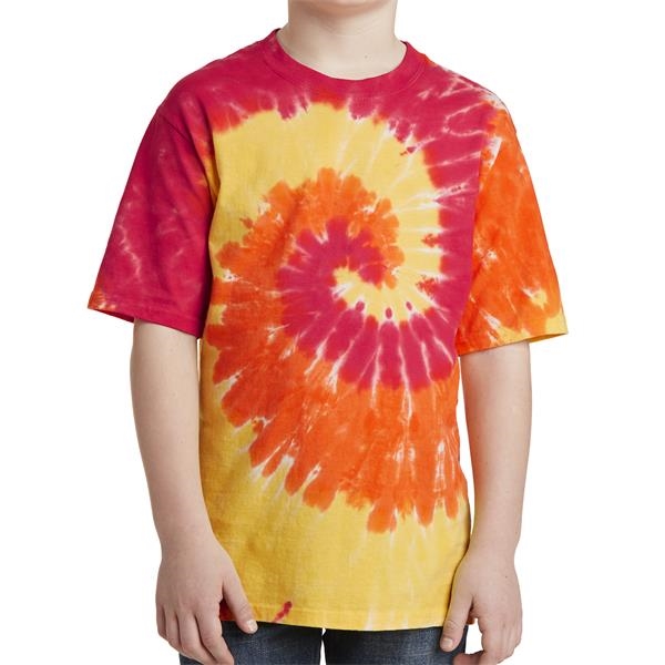 5.4 oz. youth tie-dye t-shirt made from 100% cotton, CPSIA tracking... from ASI 61125 Hit Promotional Products