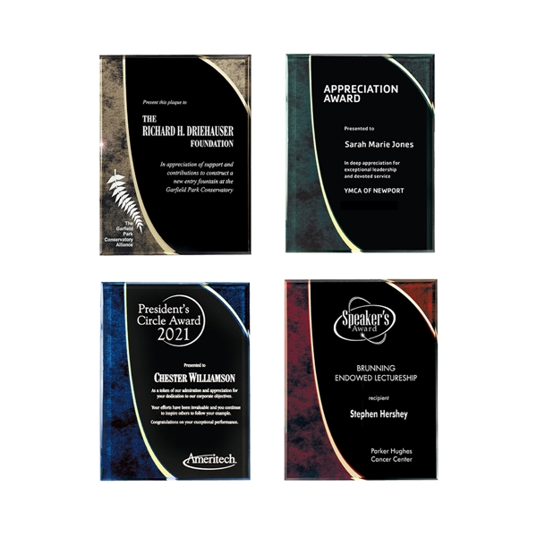 6" x 8" plaque that's made of lucite acrylic and offered... from ASI 61125 Hit Promotional Products / Hit®