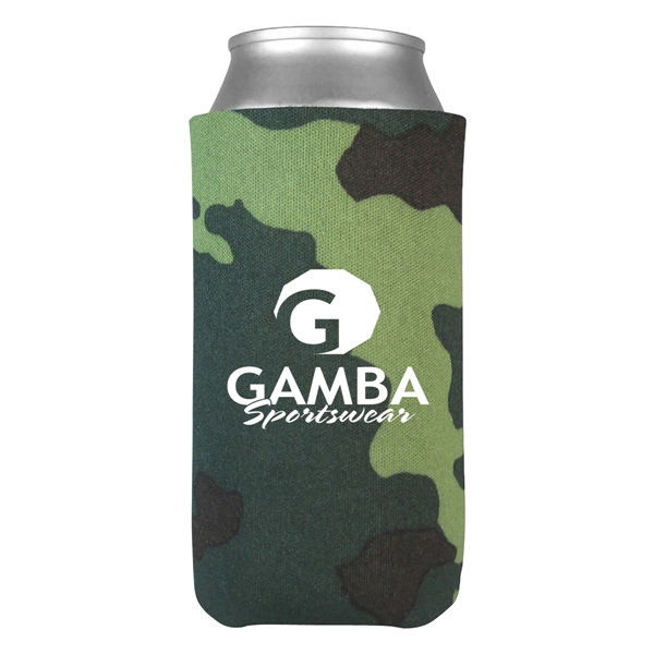 Foam can holder that folds flat... from ASI 61125 Hit Promotional Products / Hit®