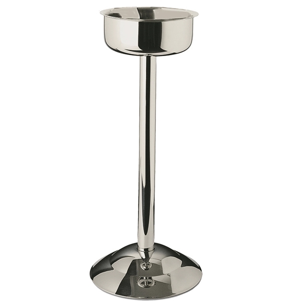 Stainless steel wine cooler stand with weighted base for added stability.... from ASI 55450 Franmara Inc