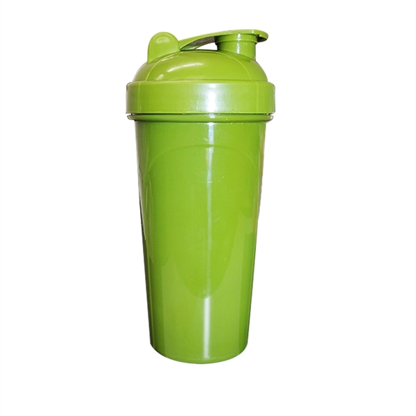 27 ounce double-sided plastic fitness shaker bottle with leak proof seal,... from ASI 31978 Admanline