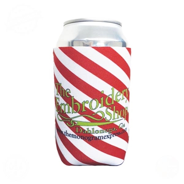 Elite Full Color Dye Sublimated Collapsible Neoprene Can Insulator.... from ASI 63009 J I T Manufacturing Inc / Just in Time J I T Manufacturing Inc JIT Promo