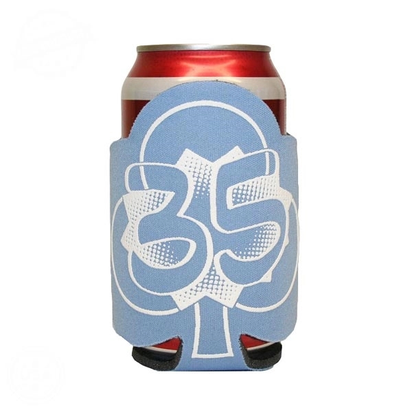 Premium Collapsible Foam Club Shaped Can Insulator.... from ASI 63009 J I T Manufacturing Inc / Just in Time JIT Promo