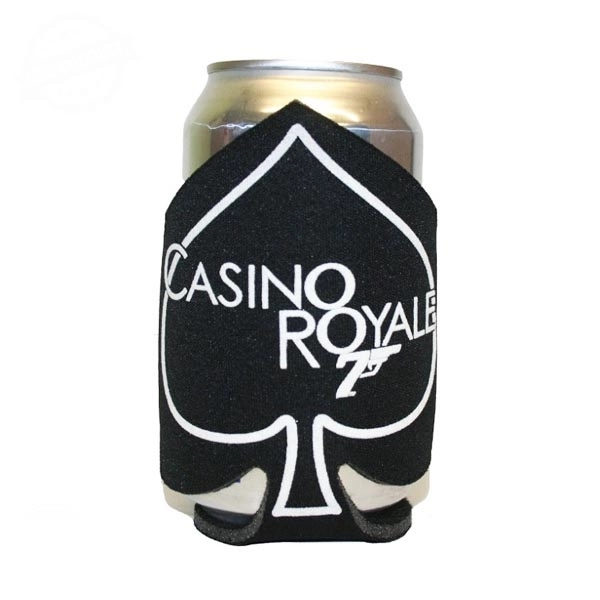 Premium Collapsible Foam Spade Shaped Can Insulator.... from ASI 63009 J I T Manufacturing Inc / Just in Time JIT Promo