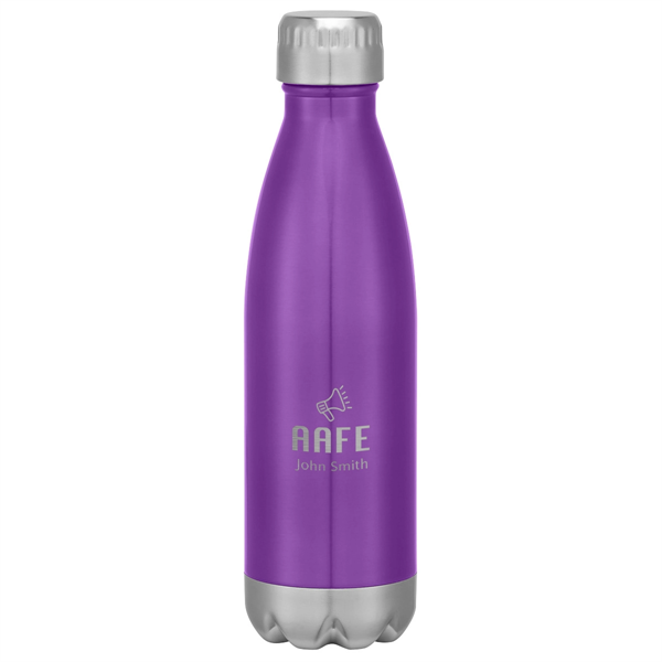 16 Oz. Swiggy Stainless Steel Bottle. Screw On, Spill-Resistant Lid. ... from ASI 61125 Hit Promotional Products