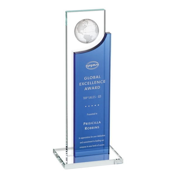 Our Sherwood Globe Award features a 2" optical globe perched atop... from ASI 84592 St Regis Group / St Regis