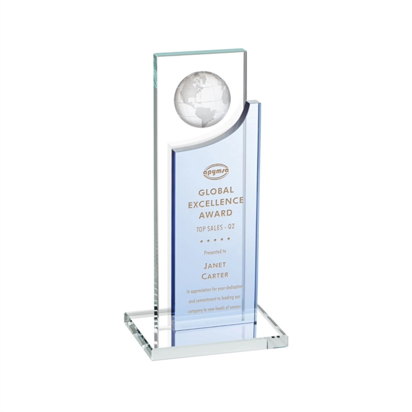 Our Sherwood Globe Award features a 2" optical globe perched atop... from ASI 84592 St Regis Group / St Regis