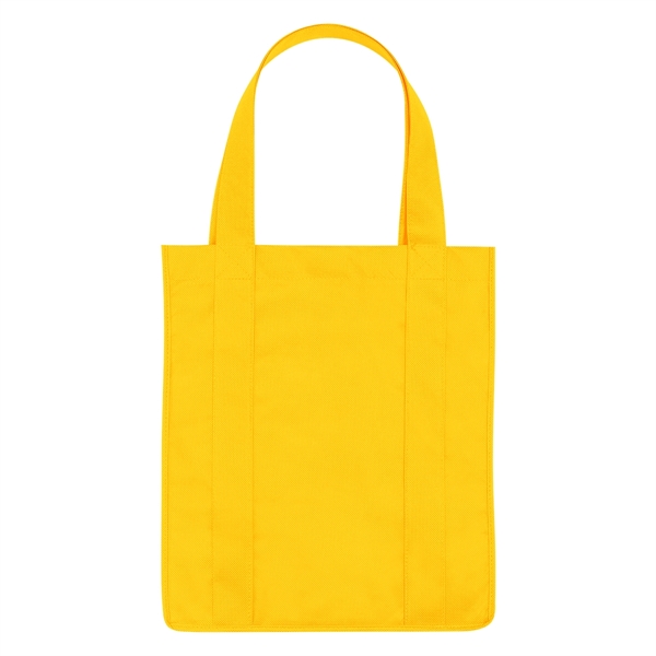 Non-Woven Shopper Tote Bag.  Made of 80 Gram Non-Woven, Coated... from ASI 61125 Hit Promotional Products / Hit®