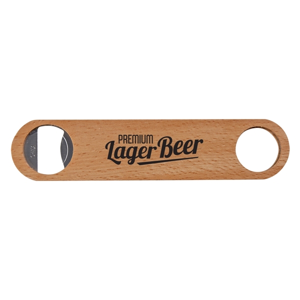 1 1/2" x 7" wood bottle opener.... from ASI 61125 Hit Promotional Products / Hit®