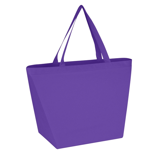 Non-Woven Budget Shopper Tote Bag.  Made of 80 Gram Non-Woven,... from ASI 61125 Hit Promotional Products / Hit®