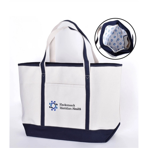 21.5" x 13.5" x 7.5" custom boat tote bag.... from ASI 76730 Peerless Umbrella Co Inc