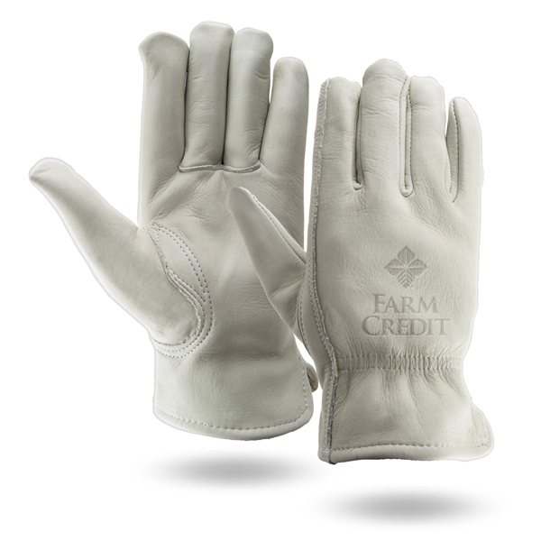 Premium grain buffalo leather gloves with Thinsulate lining... from ASI 62192 Illinois Glove Co / Honest Abe®