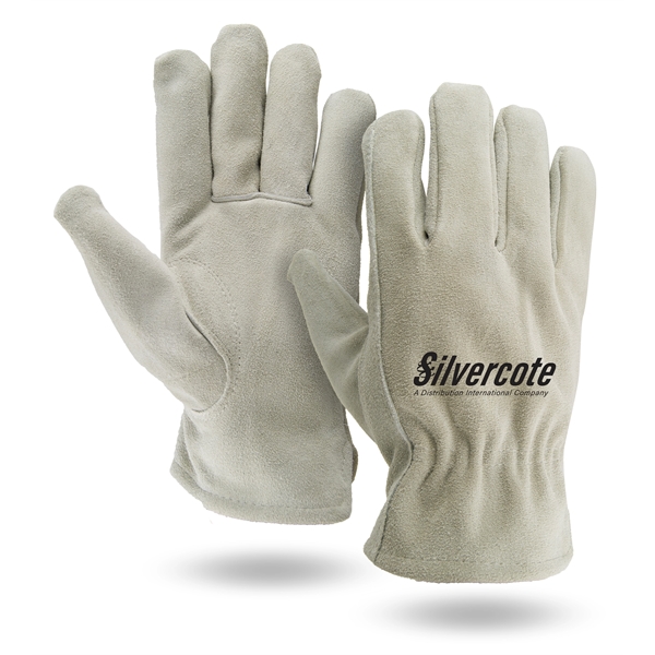 Premium suede cowhide leather gloves with Thinsulate lining.... from ASI 62192 Illinois Glove Co / Honest Abe®