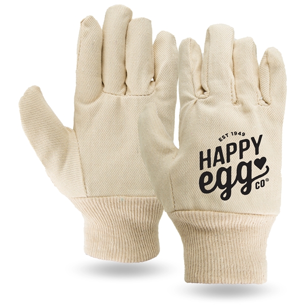 Cotton canvas work gloves for gardening and painting.... from ASI 62192 Illinois Glove Co / Honest Abe®