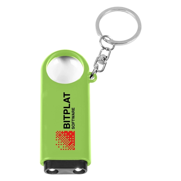 Magnifier and LED light key chain.... from ASI 61125 Hit Promotional Products / Hit®