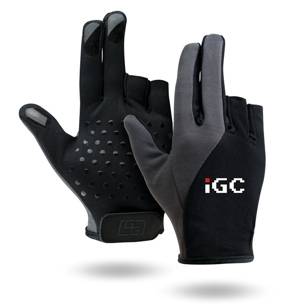 Gamer Gloves with grip palm & fingers.... from ASI 62192 Illinois Glove Co / Honest Abe®
