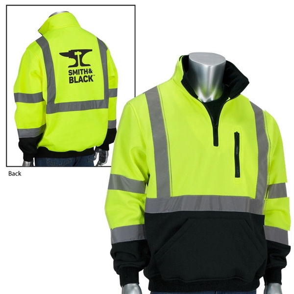 Quarter-Zip Pullover Black Bottom Sweatshirt... from ASI 89320 Starline USA Inc