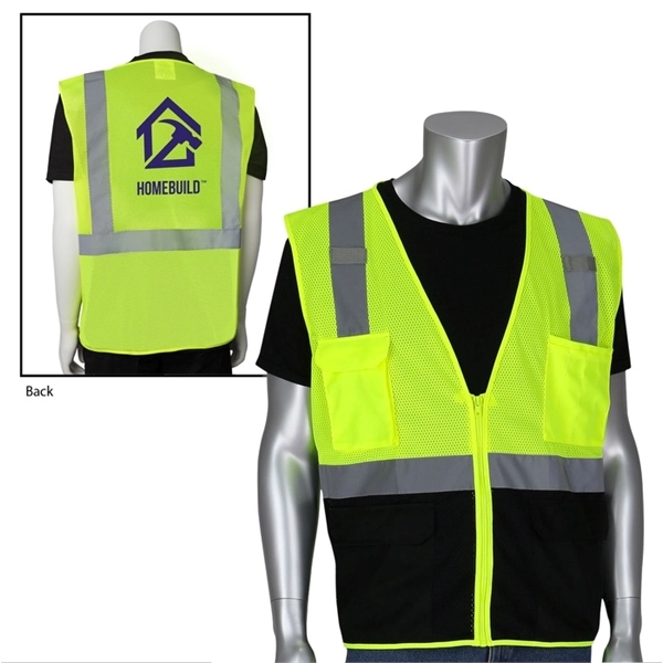 Five Pocket Black Bottom Front Value Mesh Vest... from ASI 89320 Starline USA Inc