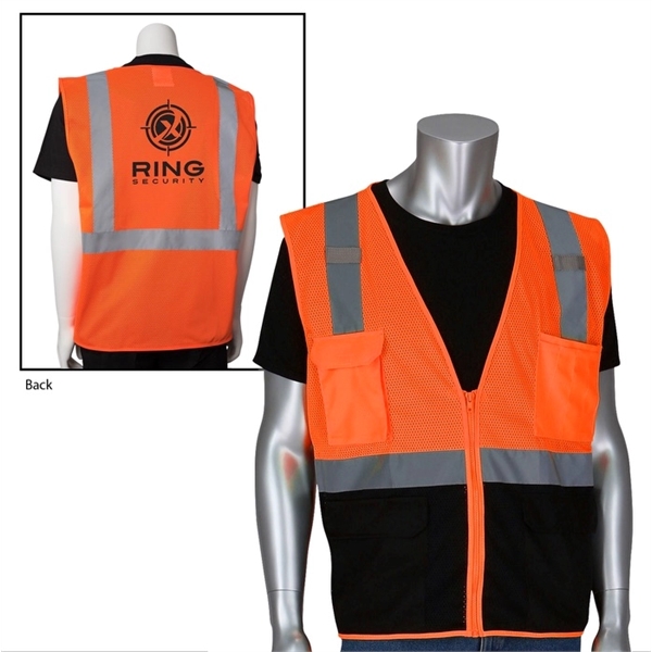 Five Pocket Black Bottom Front Value Mesh Vest... from ASI 89320 Starline USA Inc