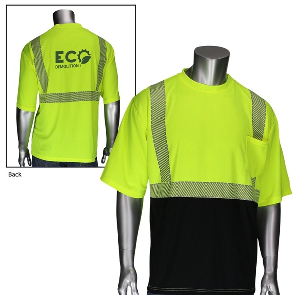 Class 2 Short Sleeve Black Bottom Front T-Shirt... from ASI 89320 Starline USA Inc