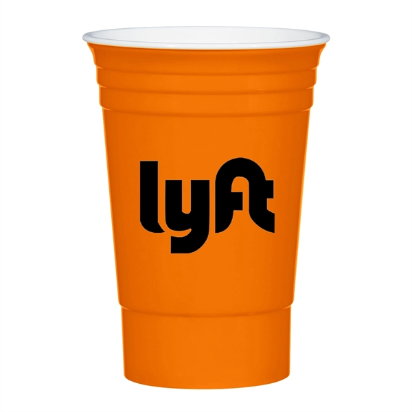 The Cup. Made From Tri-Edge Polypropylene Material.  Holds 16 OZ.... from ASI 61125 Hit Promotional Products / Hit®