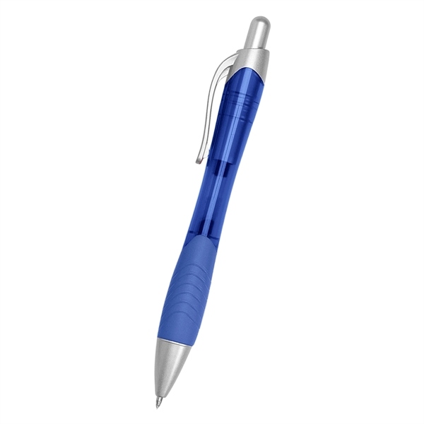 Gel pen with contoured rubberized grip for writing comfort and control.... from ASI 61125 Hit Promotional Products / Hit®