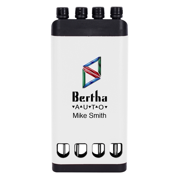 2" x 4" screwdriver set with two flat head and two... from ASI 61125 Hit Promotional Products / Hit®